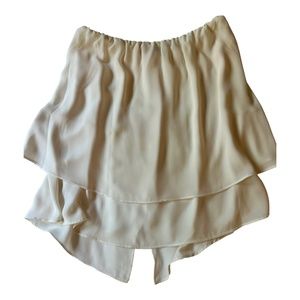 Revolve Flowy Layered Tube Top Blouse